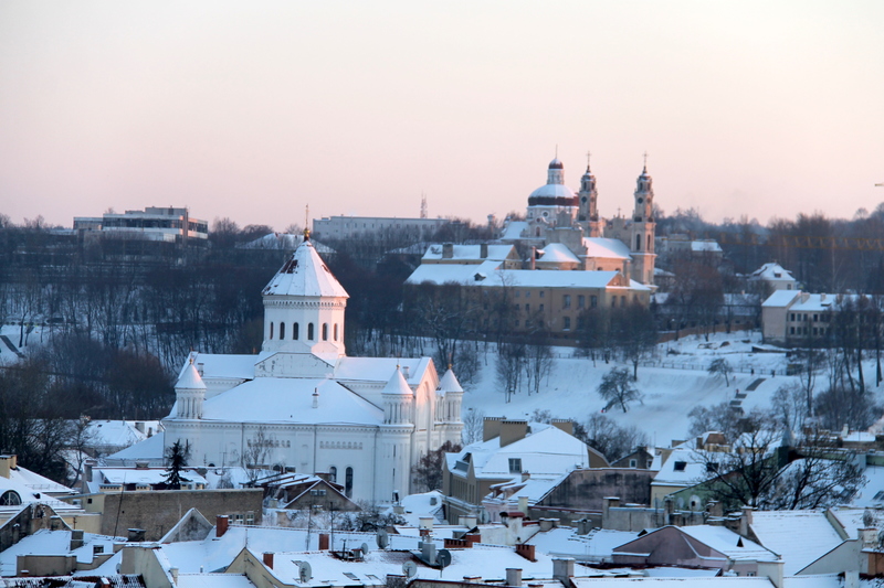 Widok z Dzwonnicy Bazyliki archikatedralnej