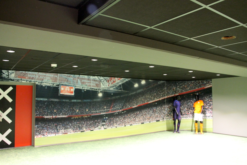 Ściana na stadionie Ajaxu