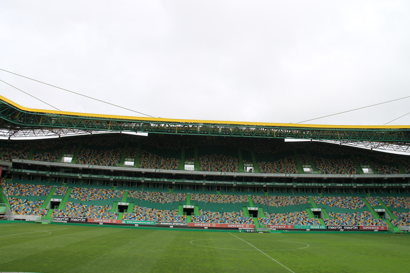 Trybuny stadionu Sportingu Lizbona