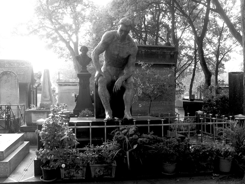 wizyta na Cmentarzu Montmartre w Paryżu