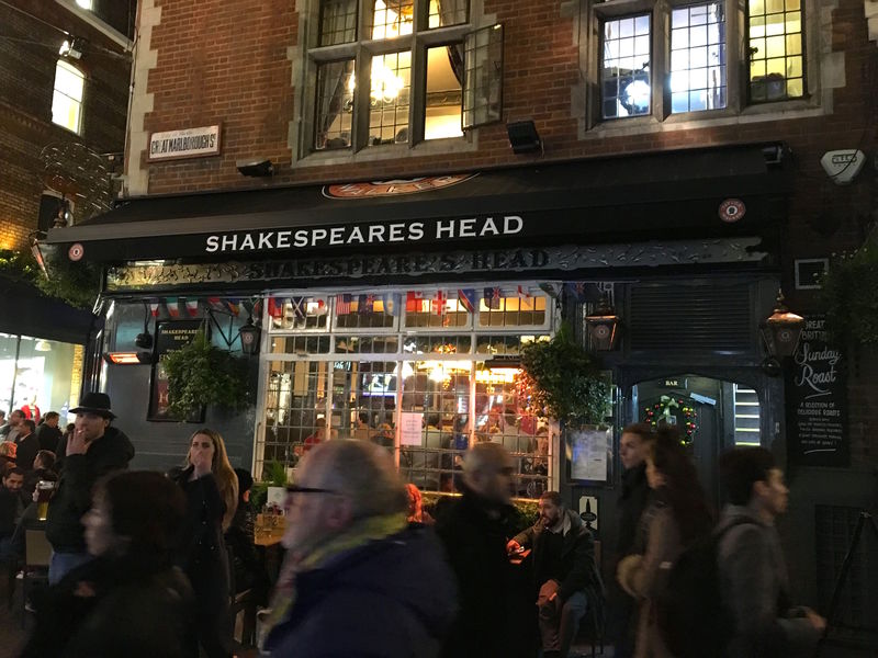 [Shakespeare's Head Soho - Londyn]