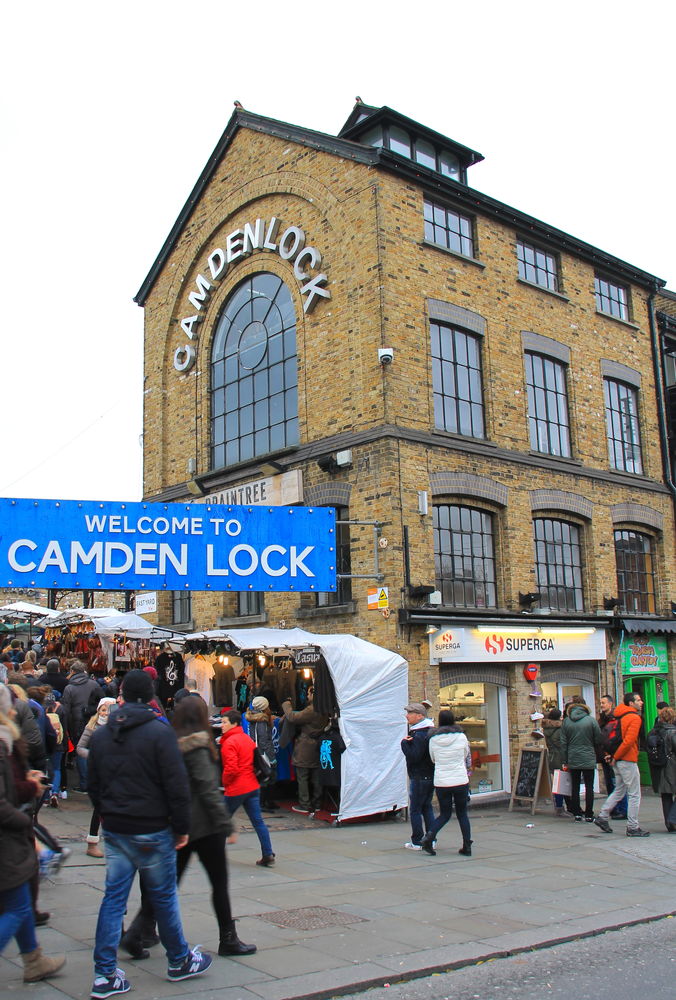 Londyn - Camden Town i Camden Lock Market