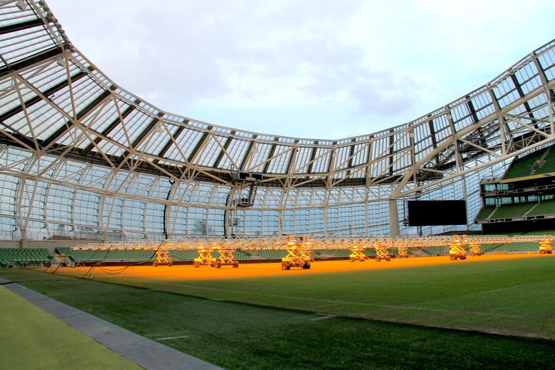 Podkowa na stadionie narodowym w Dublinie