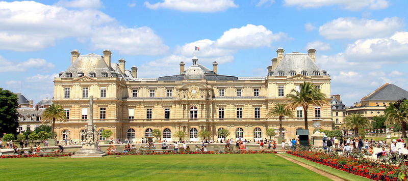 Pałac Luksemburski i Ogród Luksemburski - Paryż