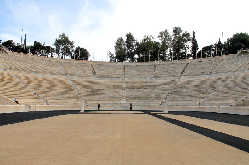 Trybuny na stadionie Panatenajskim