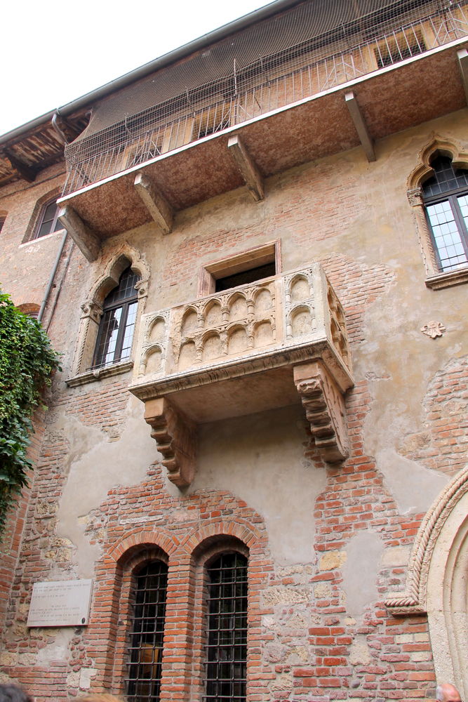Dom i balkon Julii w Weronie