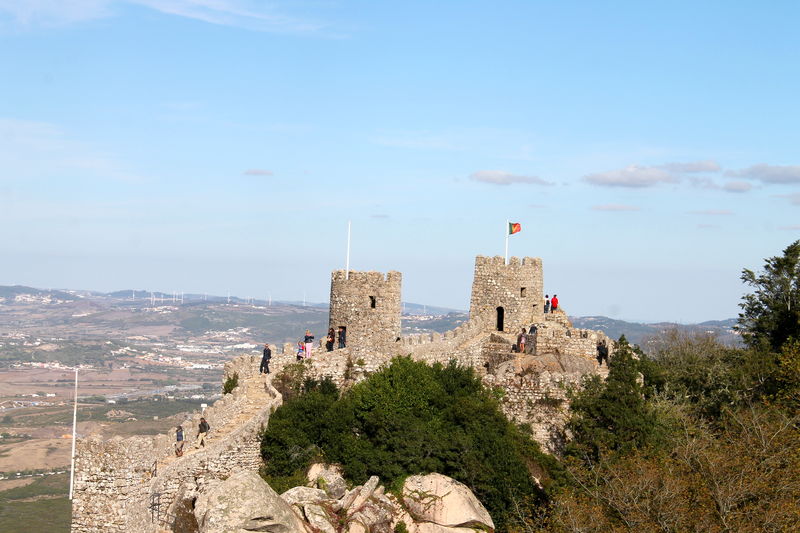 Zamek Maurów w Sintrze - zwiedzanie