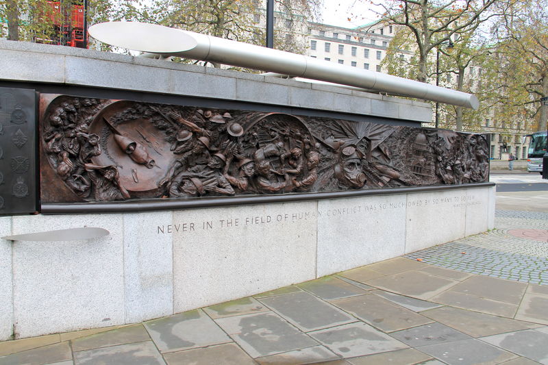 !Pomnik - Battle of Britain Monument - spacer nad Tamizą - Londyn