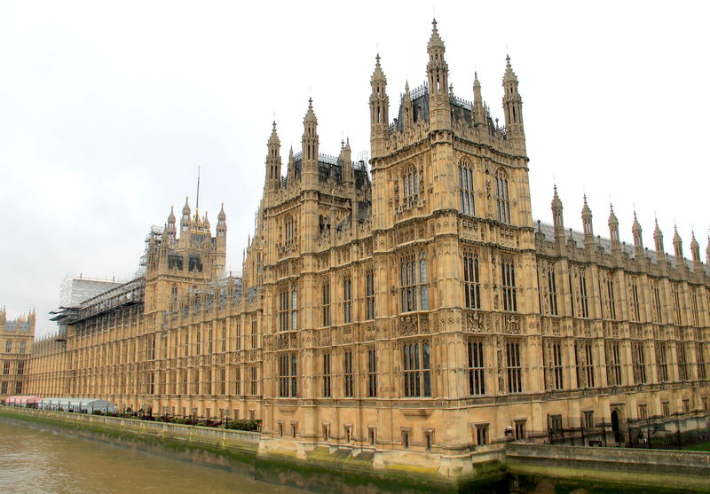 !Pałac Westminster - podczas spaceru nad Tamizą - Londyn
