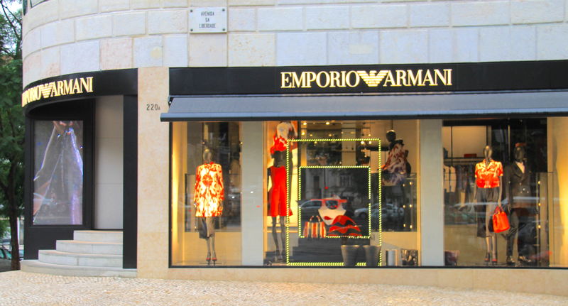 !butik Emporio Armani - Avenida da Liberdade - Lizbona