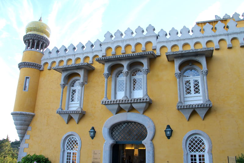 Sintra - Pałac Pena - podczas zwiedzania