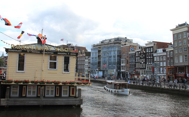 Kanały w Amsterdamie