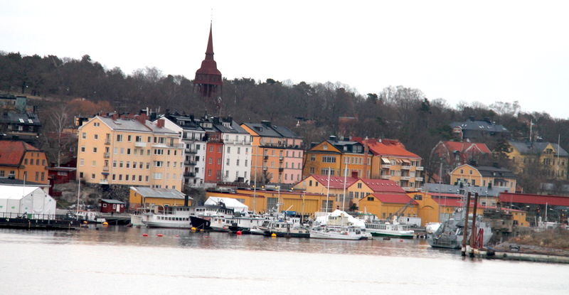 widok z restauracji w Fotografiska - Sztokholm