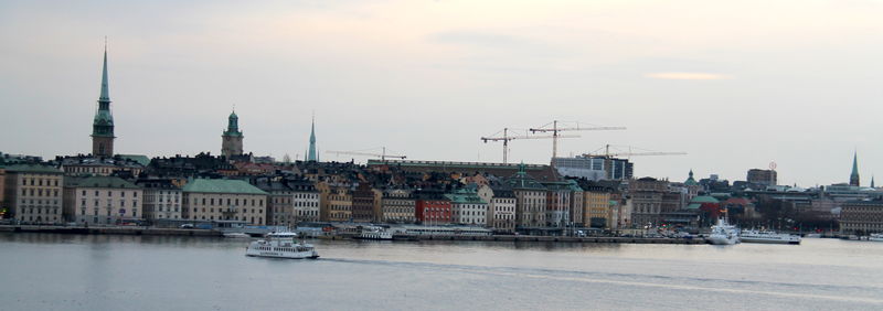 widok z restauracji w Fotografiska - Sztokholm
