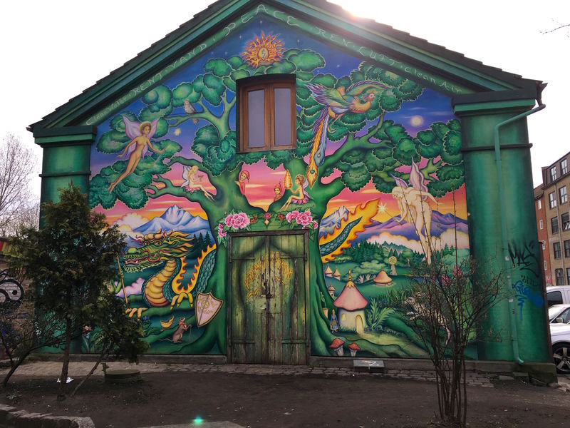 Kopenhaga - Christiania - street-art