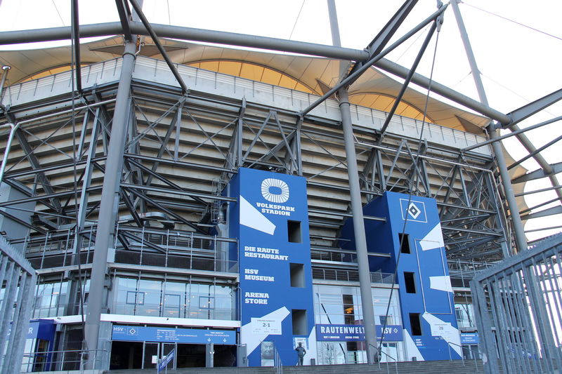 Fasada stadionu HSV