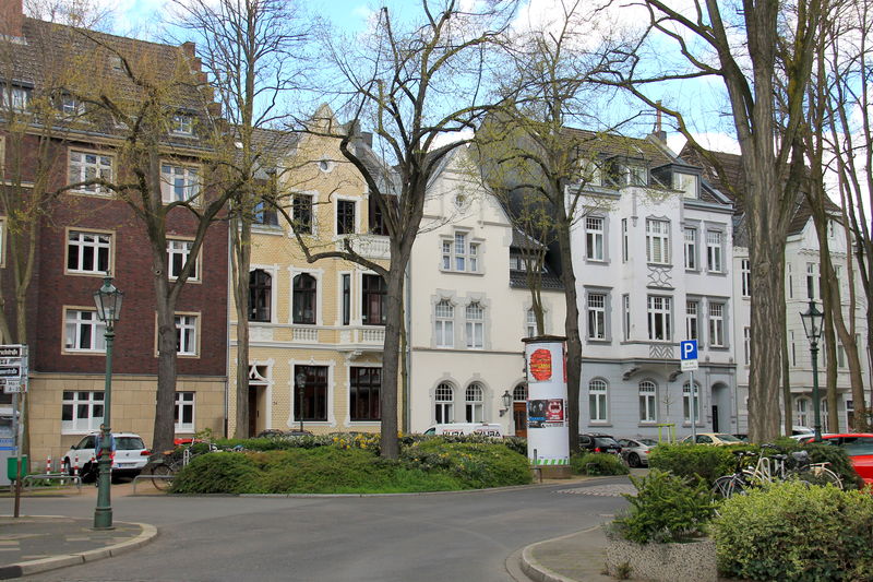 Dzielnica Oberkassel w Düsseldorf