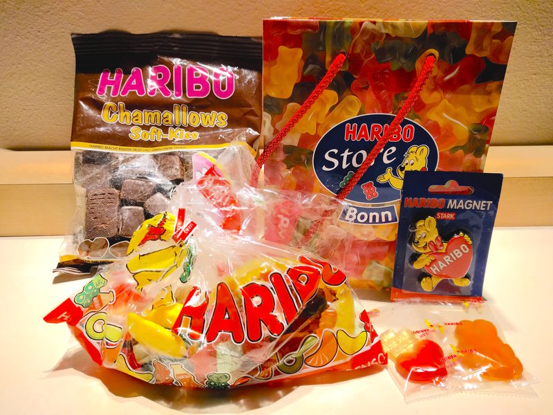 !Zakupy w sklepie firmowym Haribo w Bonn