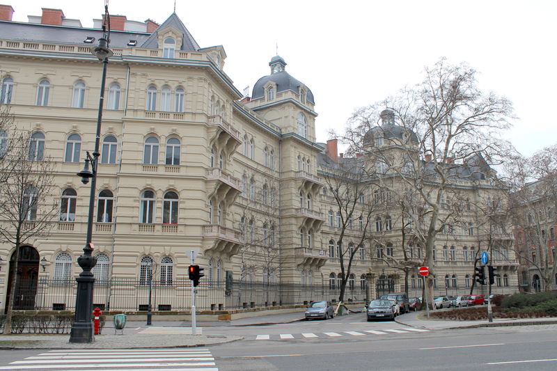 Aleja Andrassyego w Budapeszcie - podczas spaceru