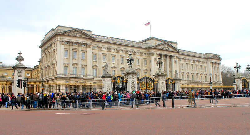 !Londyn - Pałac Buckingham