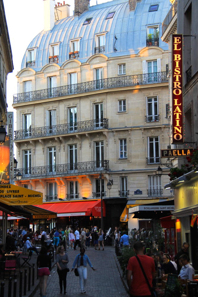 Rue de la Huchette w Paryżu