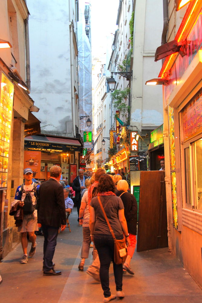 Rue de la Huchette w Paryżu