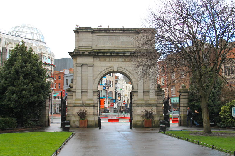 Wizyta w parku St Stephen’s Green w Dublinie