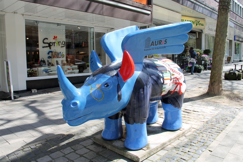 nosorożec - symbol Dortmundu