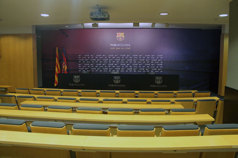 sala konferencyjna FC Barcelona