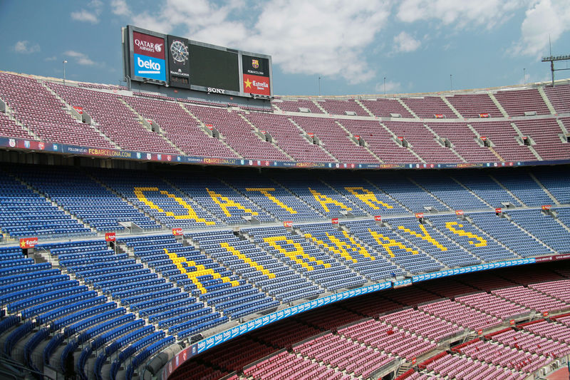 Trybuny Camp Nou