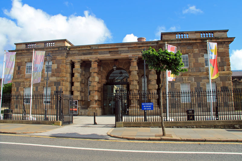 Więzienie Crumlin Road Gaol od zewnątrz