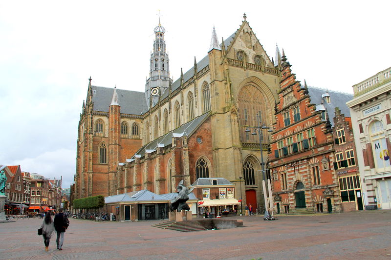 !Rynek i Kościół Św. Bawona w Haarlemie