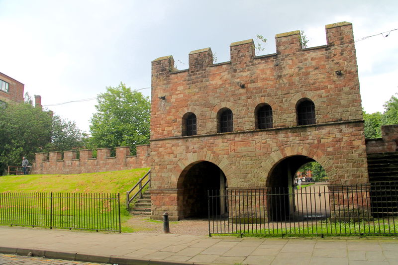 Rzymski fort Mamucium w dzielnicy Castlefield (Manchester)