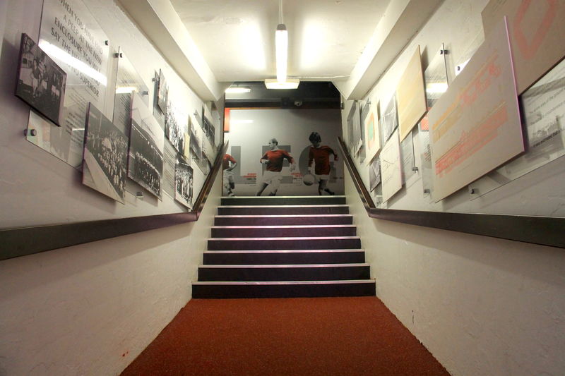 Tunel na stadionie Manchesteru United