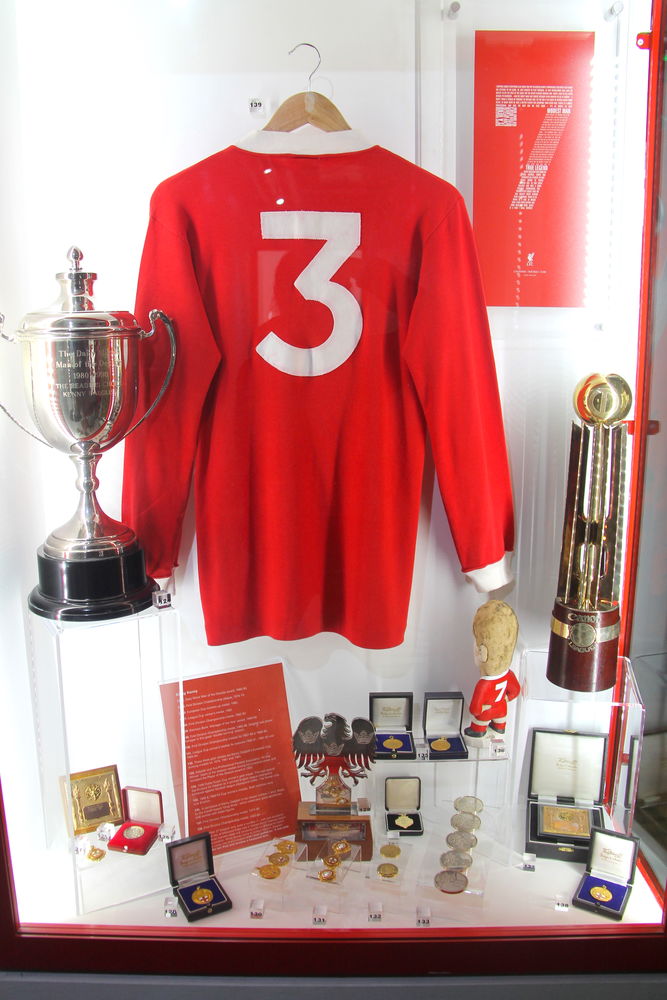 W muzeum na stadionie Anfield - Liverpool FC