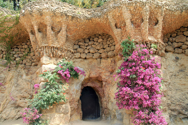 W Park Güell w Barcelonie