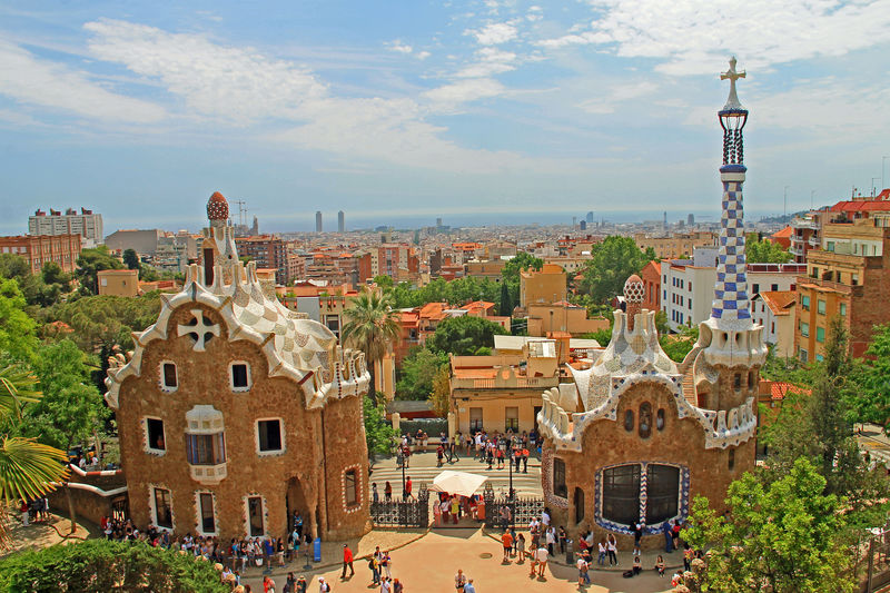 Park Güell w Barcelonie