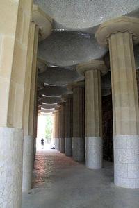 Sala kolumnowa w Parku Güell - Barcelona