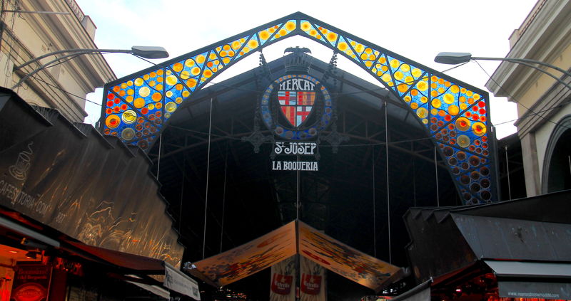 La Boqueria Slynny Targ W Barcelonie
