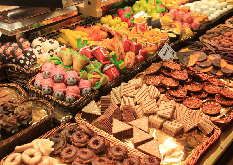 La Boqueria Slynny Targ W Barcelonie