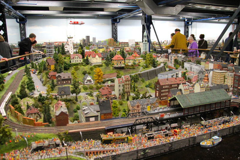 [park miniatur w Hamburgu - Miniatur Wunderland]