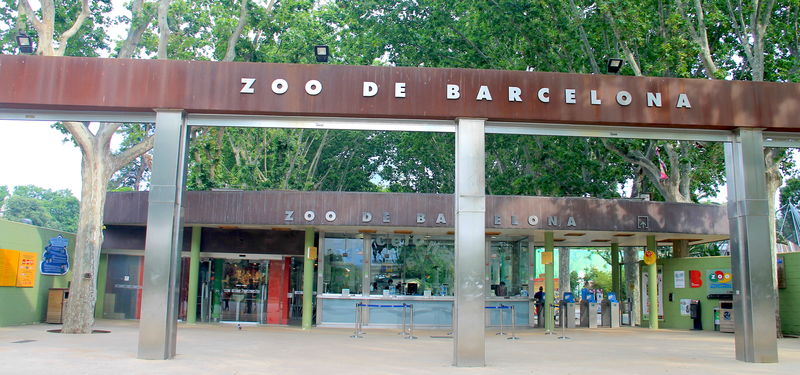 ZOO na terenie Parc de la Ciutadella - Barcelona