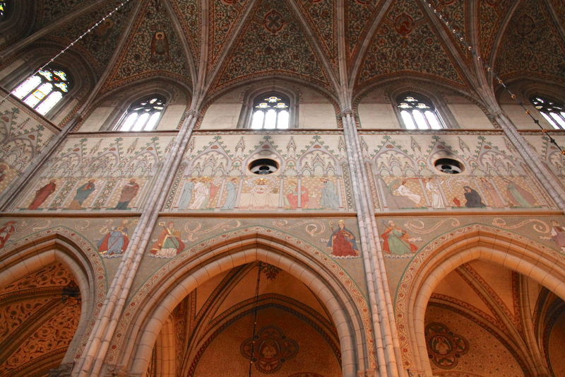 Malowidła ścienne w Wysokim Prezbiterium - Katedra w Uppsali