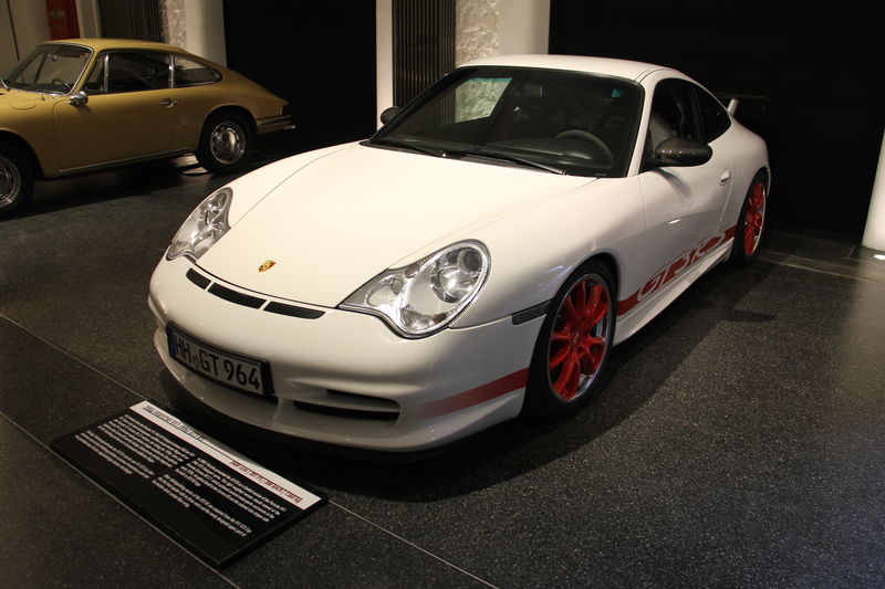 !PORSCHE 911 CARRERA GT3 RS (2004 rok) - Prototyp - Muzeum Samochodów w Hamburgu