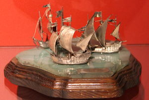 !Srebrne modele - Muzeum Morskie w Hamburgu