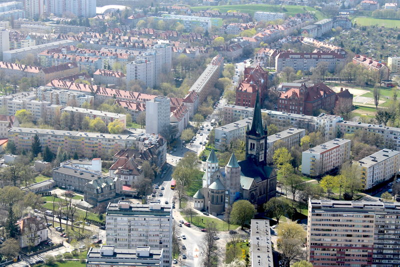 !Widok ze Sky Tower we Wrocławiu