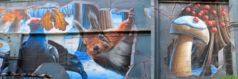 !Street Art Glasgow - "Fellow Glasgow Residents" , autor: Smug