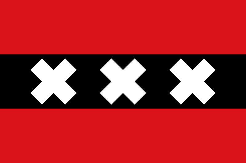 !Flaga Amsterdamu