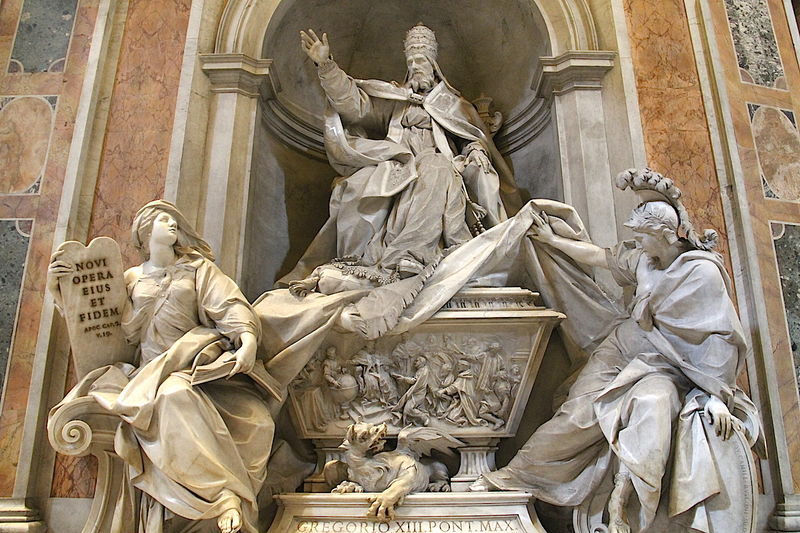 Watykan - Bazylik św. Piotra - podczas zwiedzania