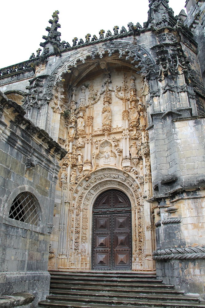 Wejście do kościoła konwentu w Tomar